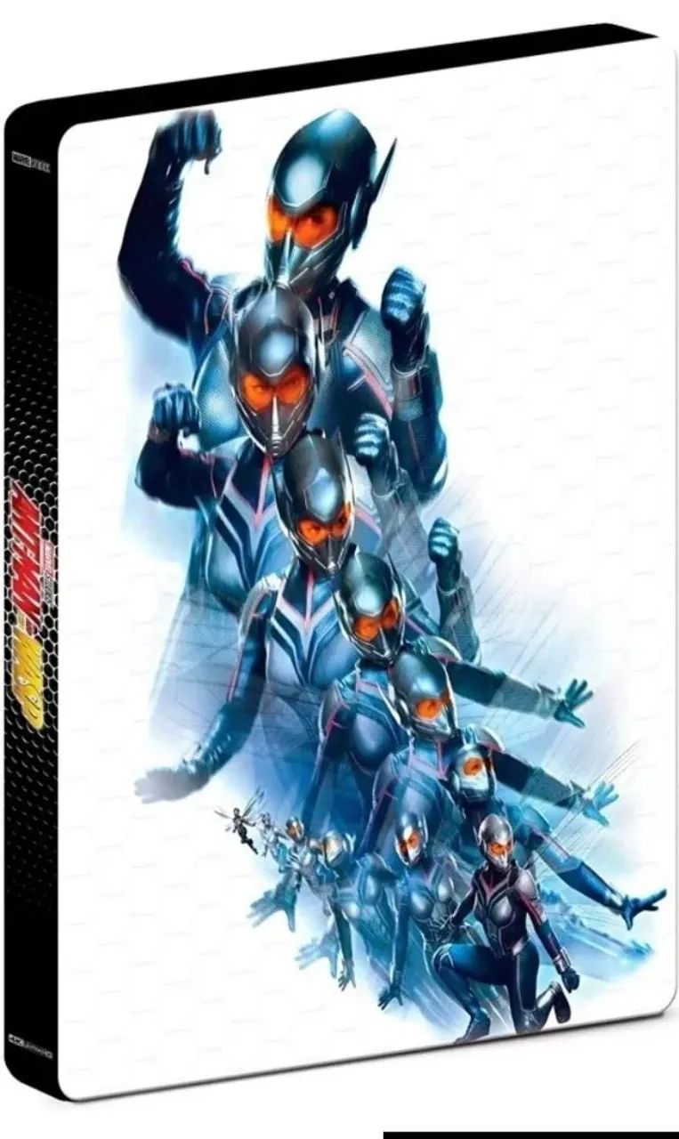 Steelbook Blu-ray 3D + 2D Homem Formiga e a Vespa 