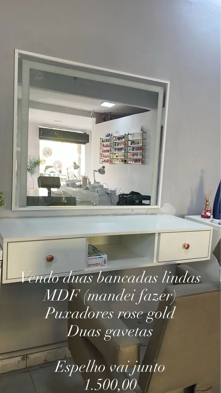 Bancada de salão 