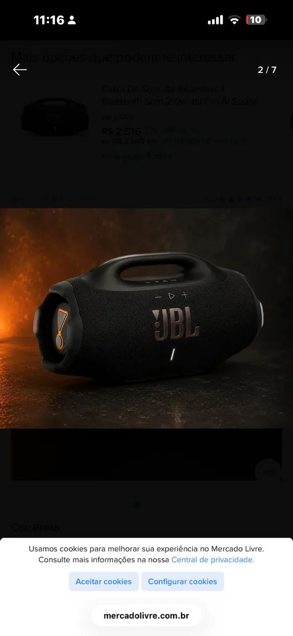 Jbl bombox 4 nova