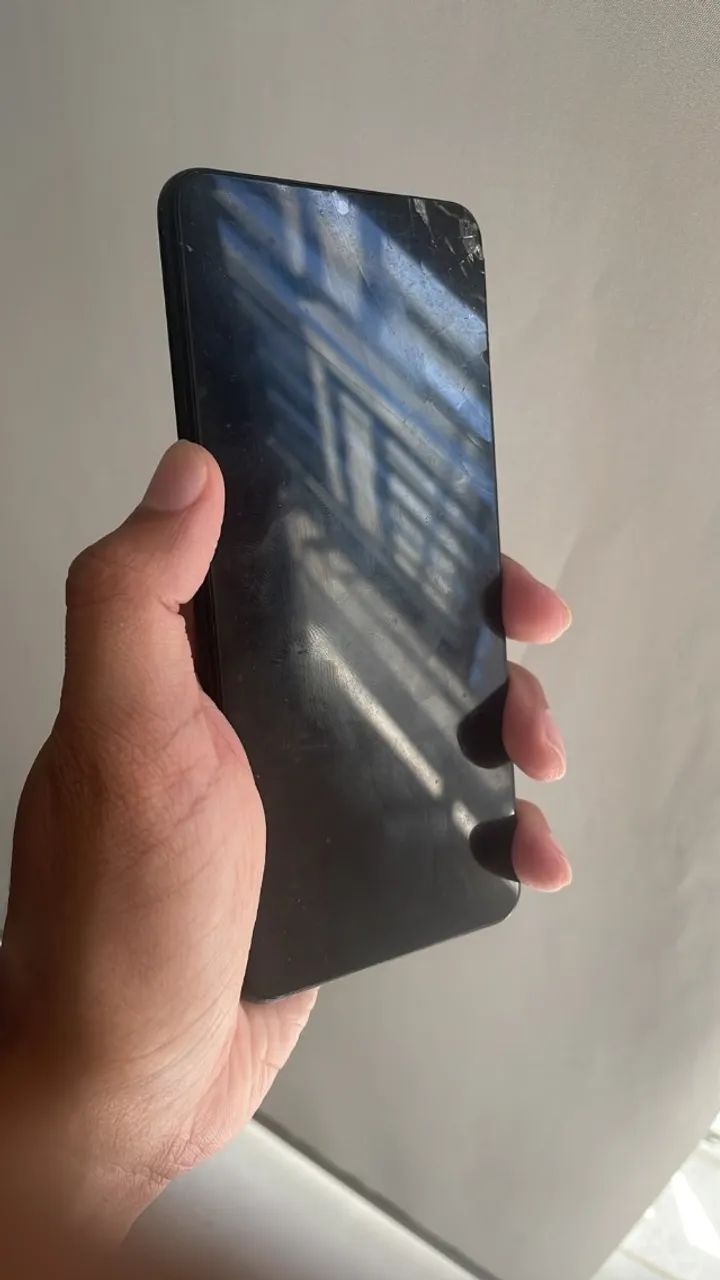 Celular Sansung A12 em bom estado, tela quebrada - Foto 2