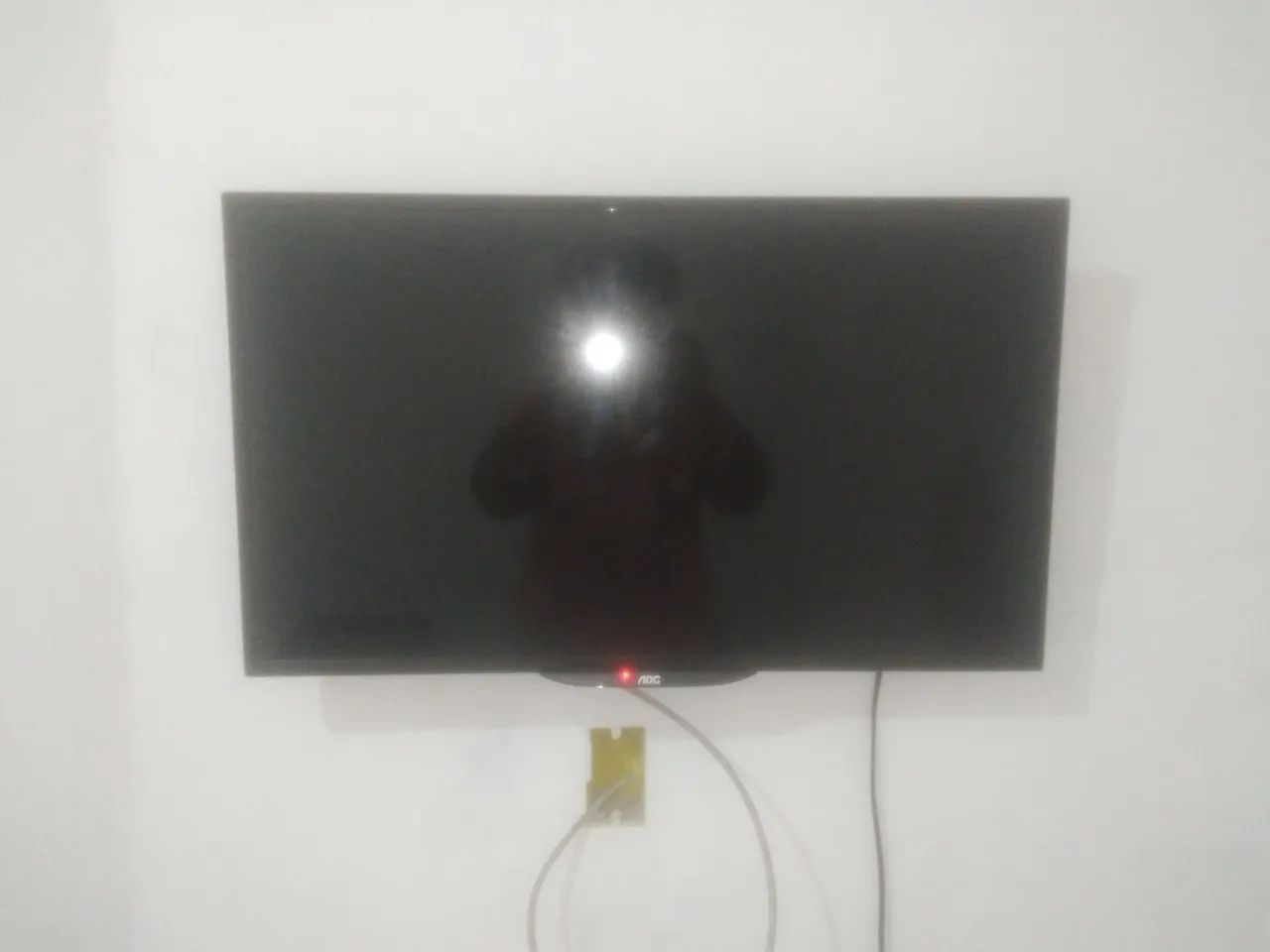 Tv AOC 32 Polegadas não é Smart com defeito leia o anúncio  - Foto 2