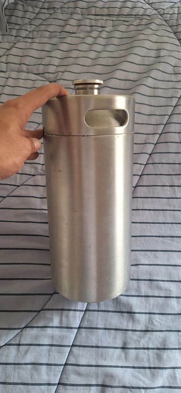 CHOPEIRA MINI EM INOX / GROWLER - 3,8L - Foto 2