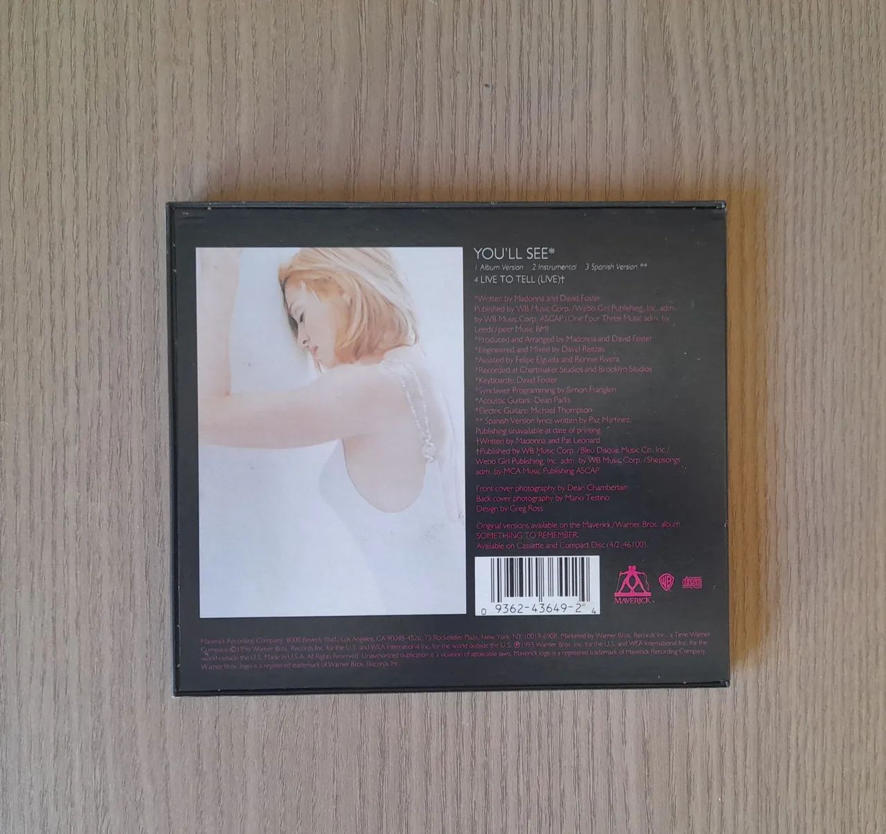 Madonna CD Maxi-Single REMIXES Importado  - Foto 2