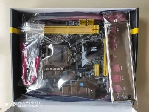 Kit Placa Mãe H61 Socket Lga 1155 Com M.2 Nvme + Intel Core i5-3470 3.6GHz + 2 Pentes 16bg - Foto 4