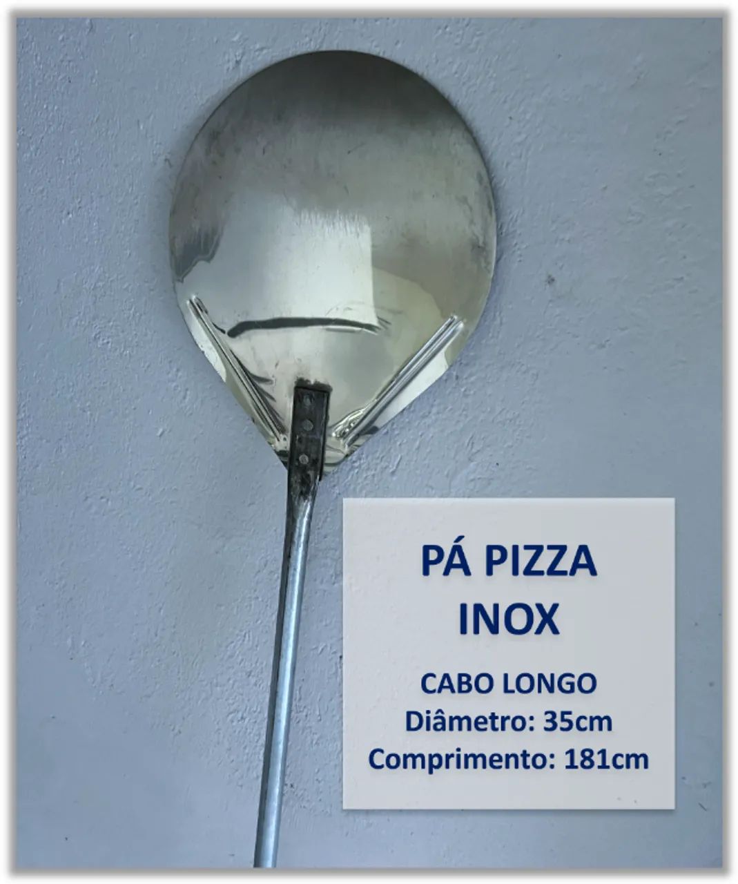 KIT PIZZAIOLO - PÁS MADEIRA | PÁ INOX | RACK - Foto 3