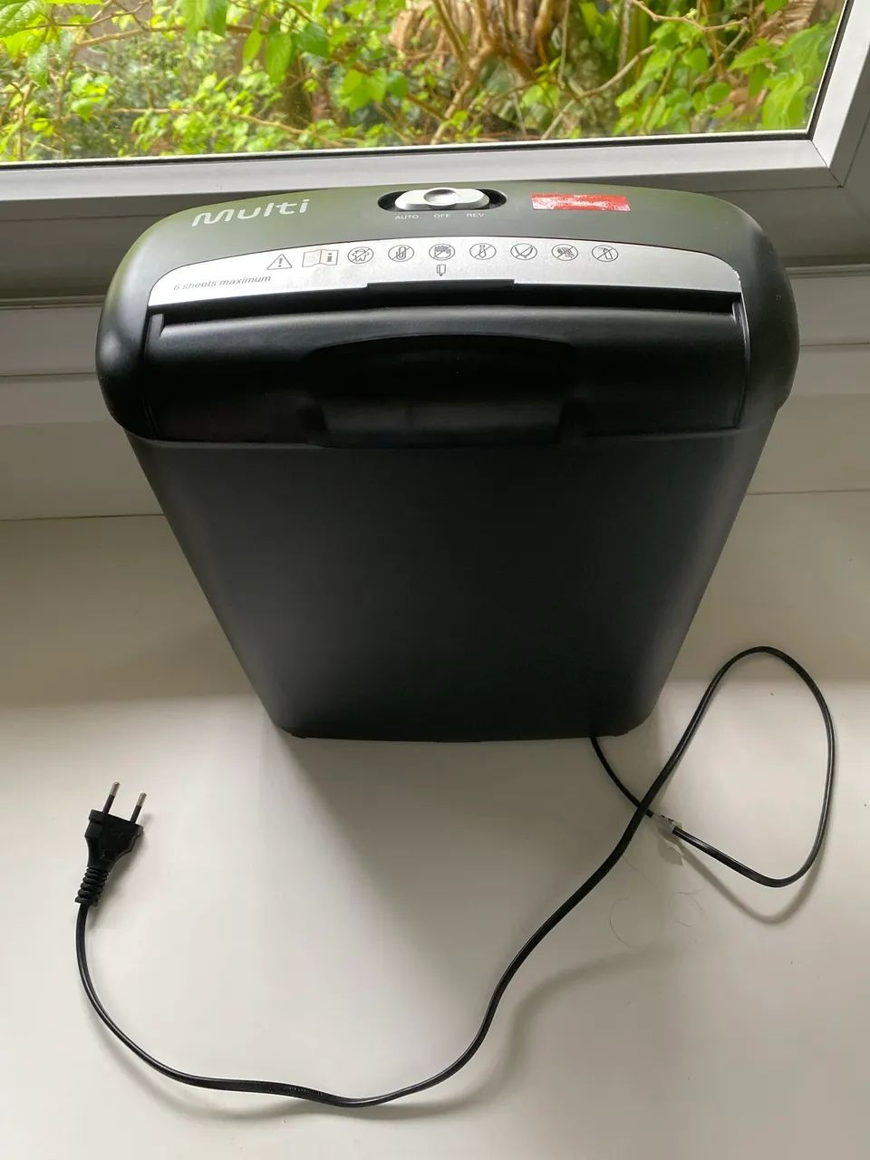 Trituradora de Papel e Cartão Usada 