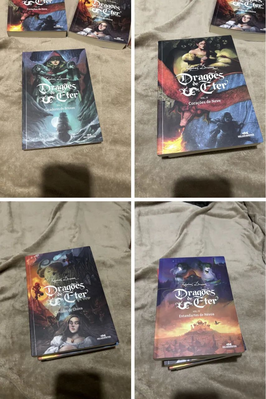 Coleção Dragões de Éter - Raphael Draccon - Foto 4