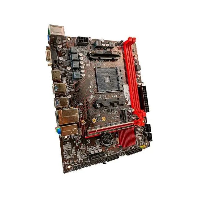 PLACA MÃE A520M TITANIUM | SOCKET AM4 - DDR4 / CLANM - Foto 5