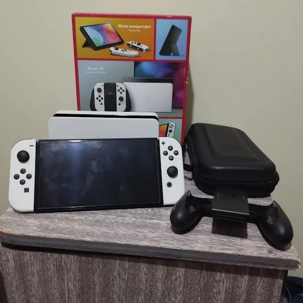 その他 Nintendo switch Nintendo Switch Animal Crossing Caixa + Sd256gb + Negociável