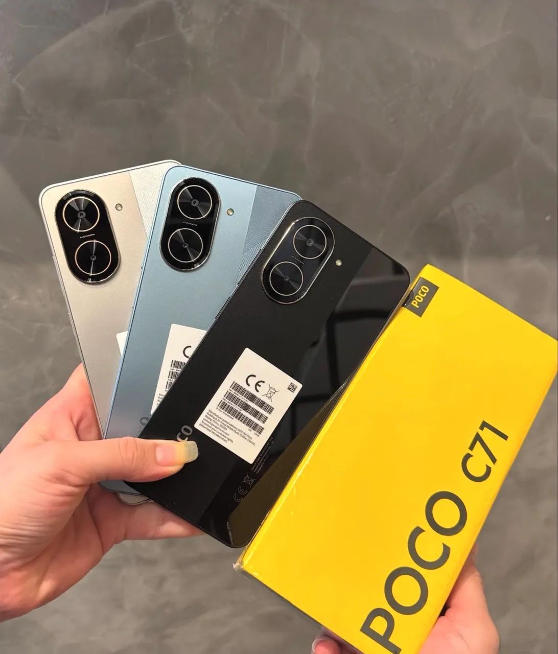 POCO C71 4G TELA 6.88