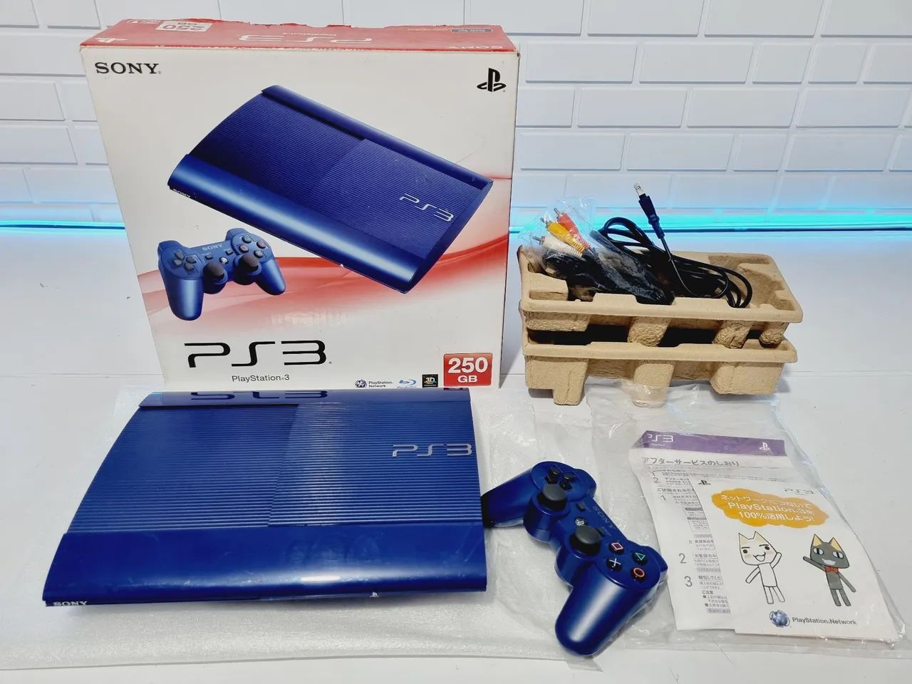 CONSOLE PS3 AZURITE JP - Consoles de Vídeo Game - Vila Nova Mazzei