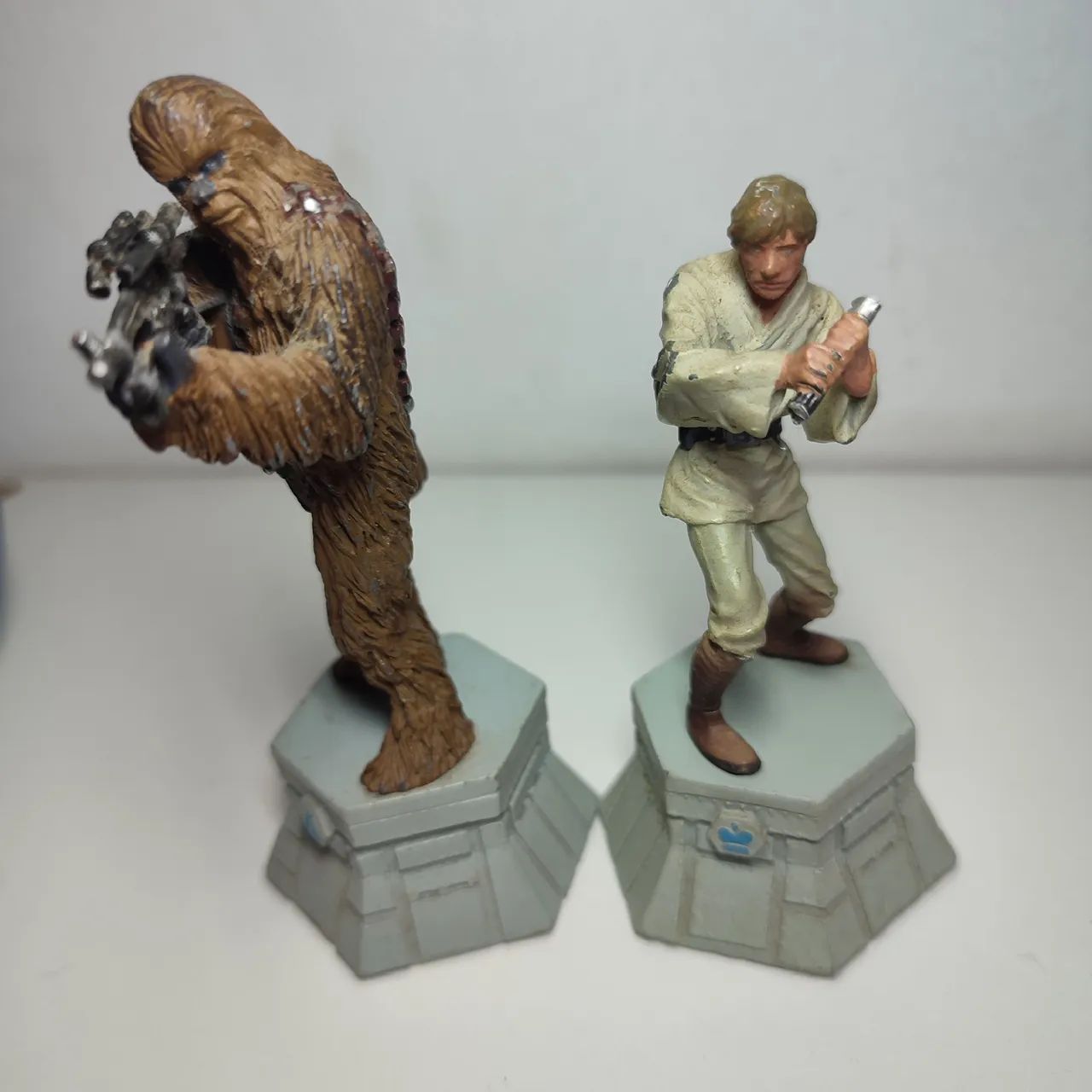 Duplinha Star Wars - 2013 (Chewbacca e Luke Skywalker) leia anúncio 