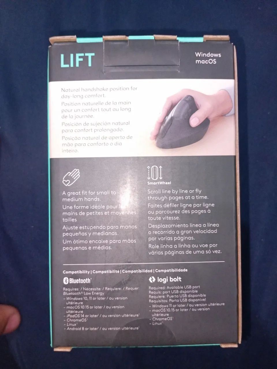 Mouse vertical ergonomic logitech - Foto 3