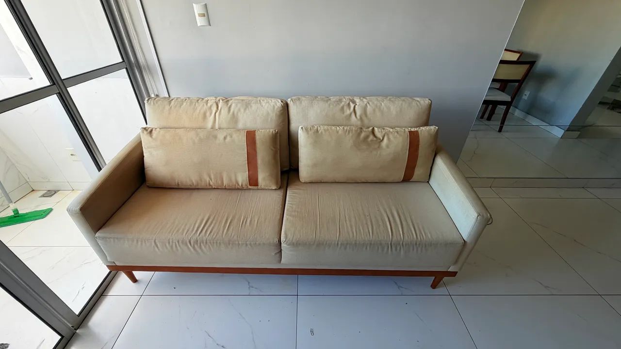 Sofá tecido Acquablock impermeável - Foto 2