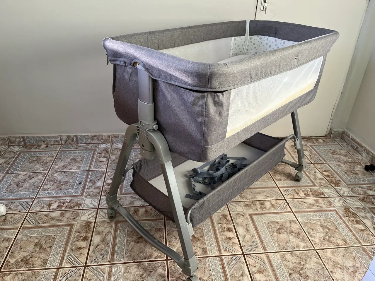 Berço Moisés Co-bed 3 em 1 KaBaby com Colchão e Mosquiteiro