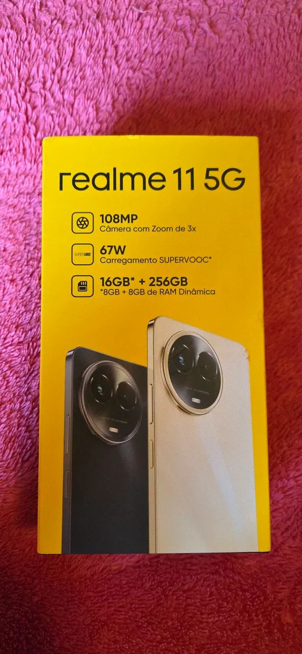 Celular Realme 11 5G, 256GB, 16GB RAM, ótimo estado! - Foto 5