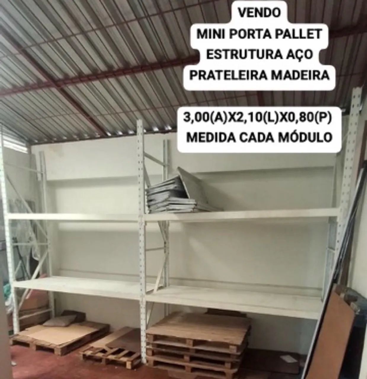 Vendo mini porta palete