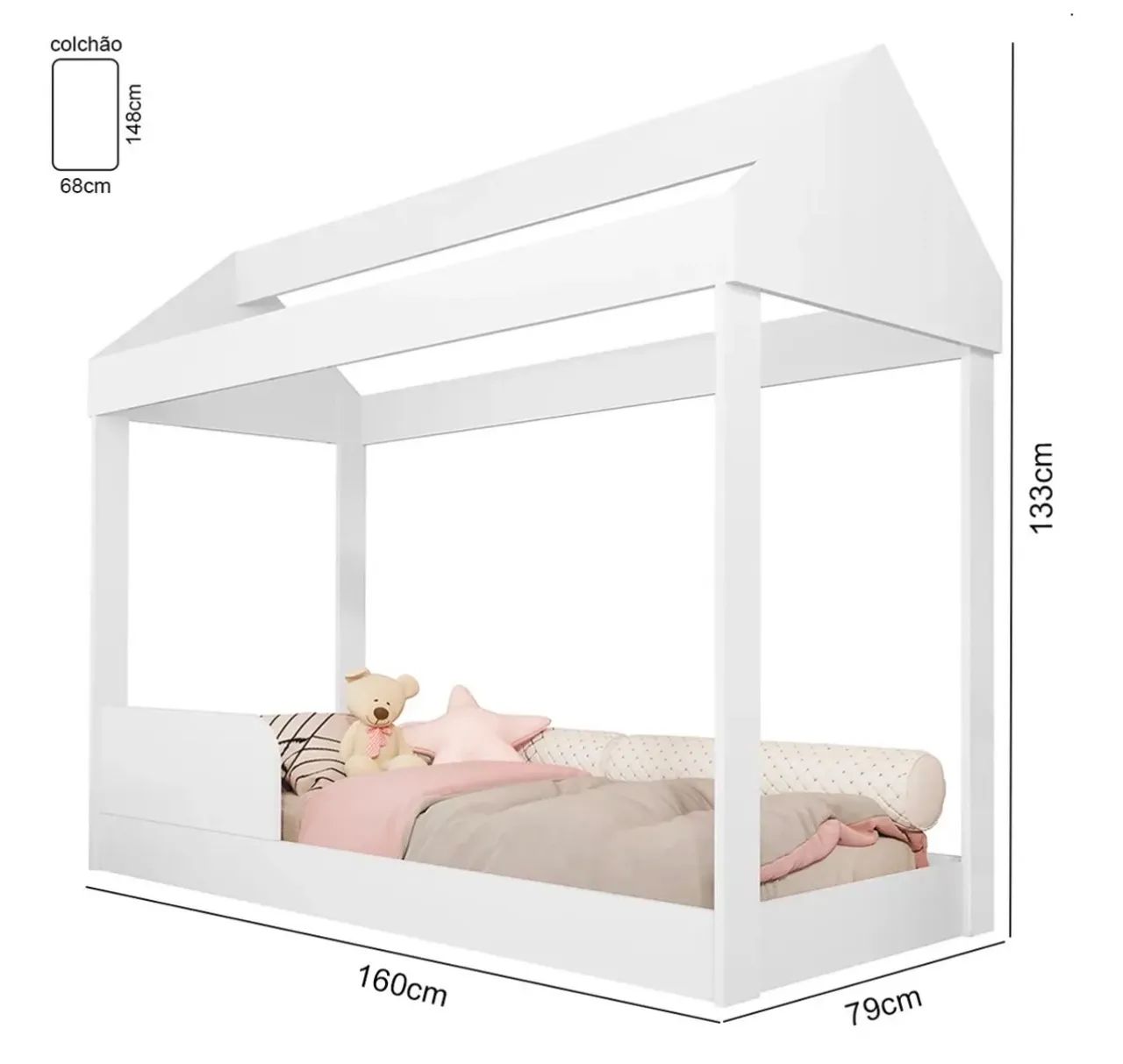 Cama montessoriana infantil  - Foto 3