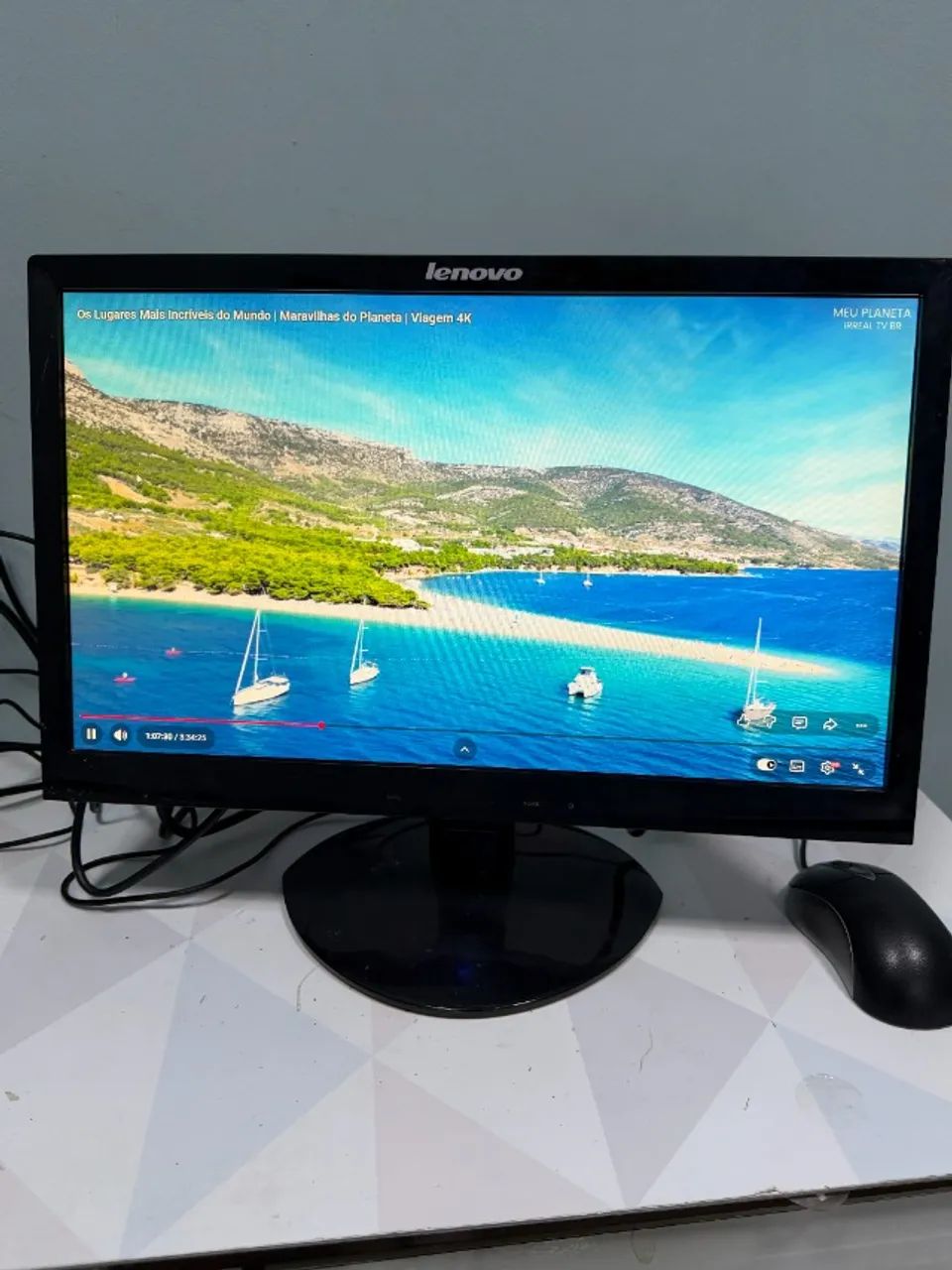 Monitor Lenovo 19 Polegadas LS1921wa LED com Entrada DVI e VGA - Foto 5