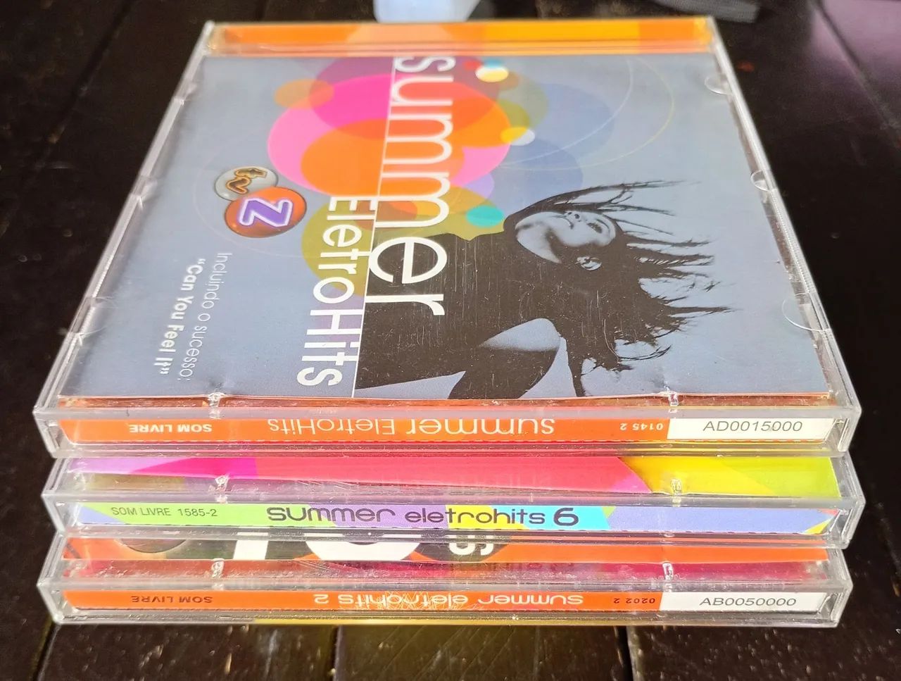 CDs SUMMER Eletrohits 1 / 2 / 6 Usados - Foto 4