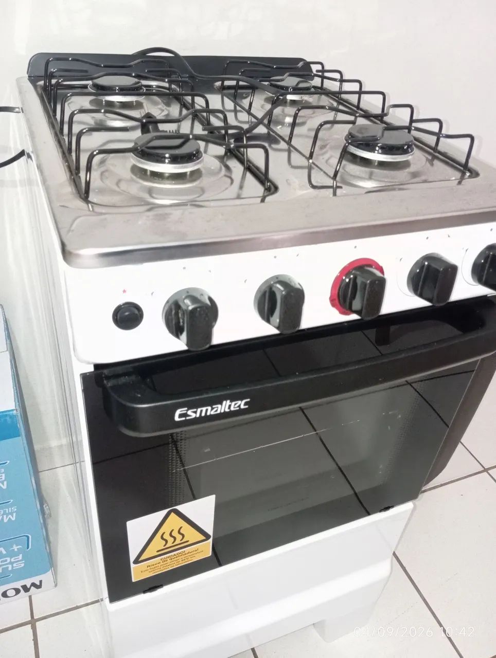 Fogão Esmaltec NUNCA USADO  - Foto 3