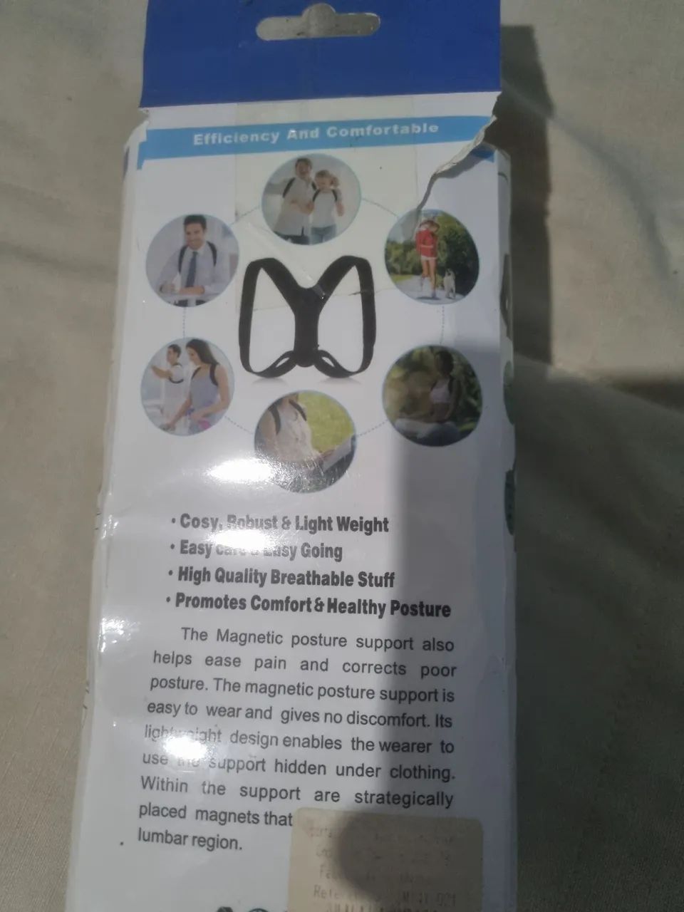 Cinta  postural ombro coluna - Foto 4