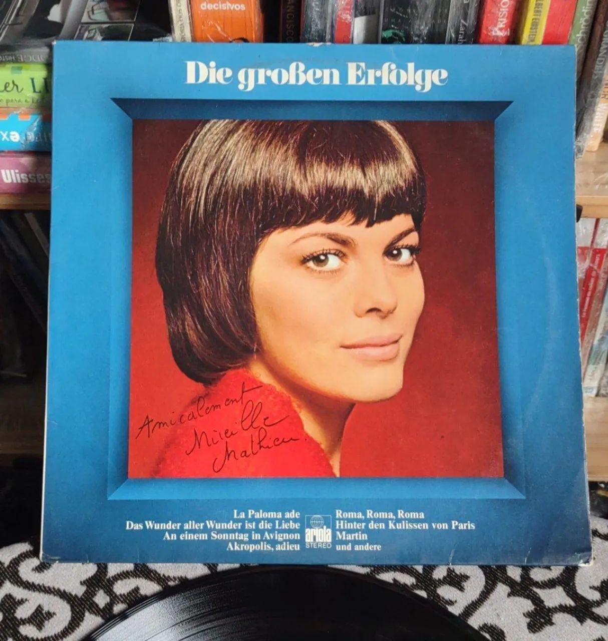 Mireille Mathieu - LP vinil - Die großen Erfolge - Importado da Alemanha - Foto 3