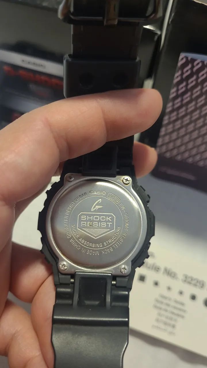 Relógio CASIO Modelo DW-5600MS-1DR - Foto 3