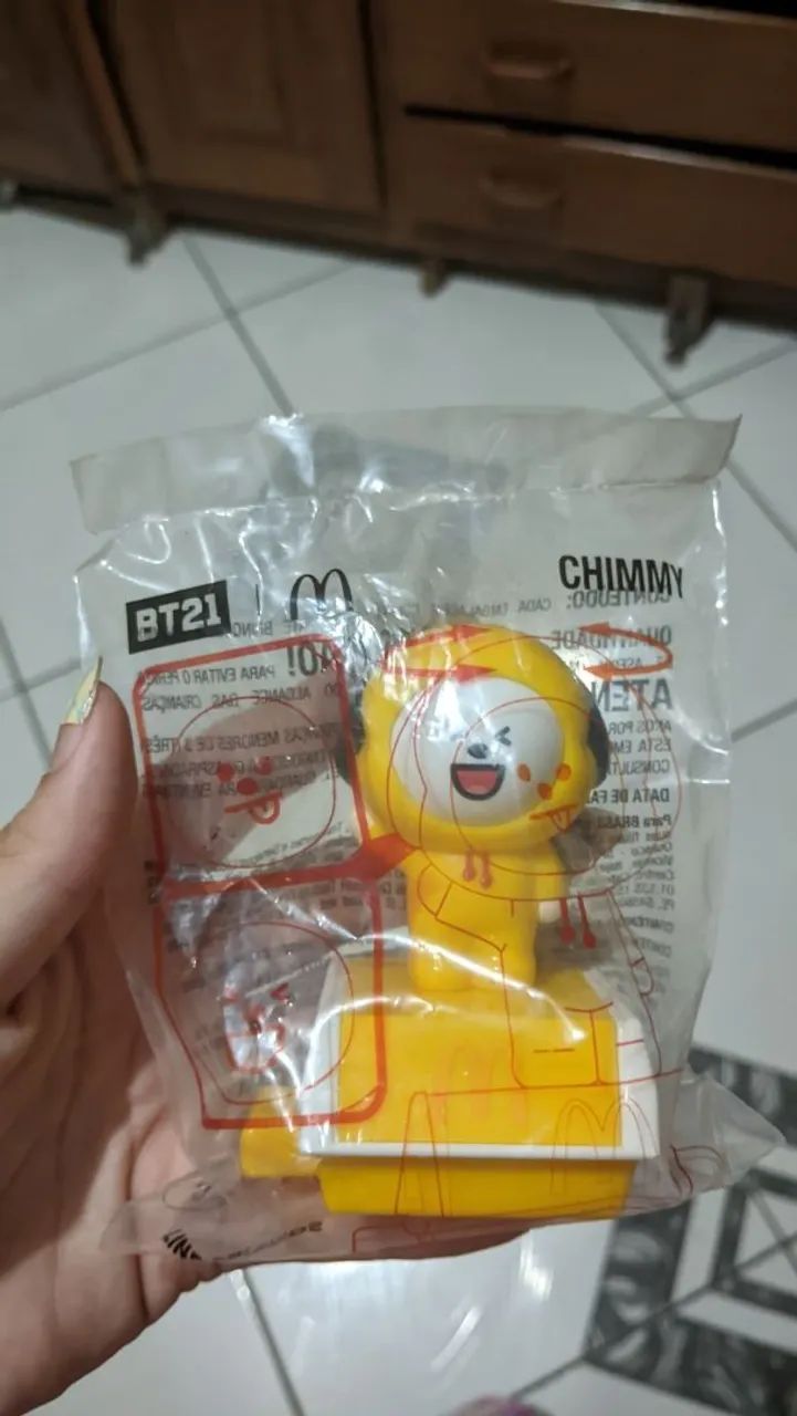 chimmy bt21 bts mcdonalds lacrado