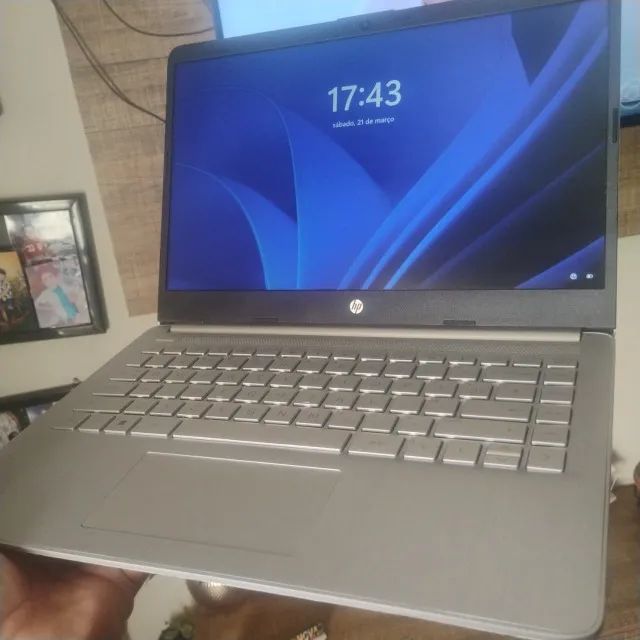 Notebook hp i3 12th com 8 de ram semi novo (rapido) - Foto 3