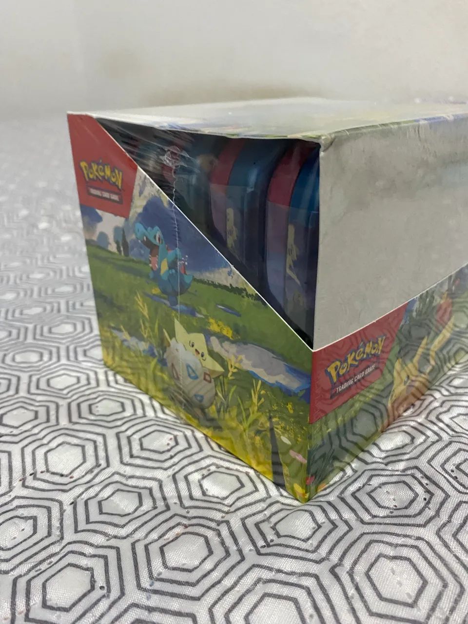 Display mini lata - Heróis Excelsos - (kit com 10) - Foto 3