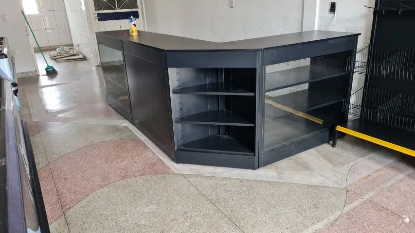 Balcão Caixa e vitrine de aço - Foto 3