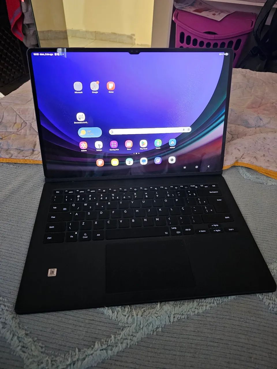Tablett Samsung S9 Ultra 512g 12g de ram com teclado e caneta touch