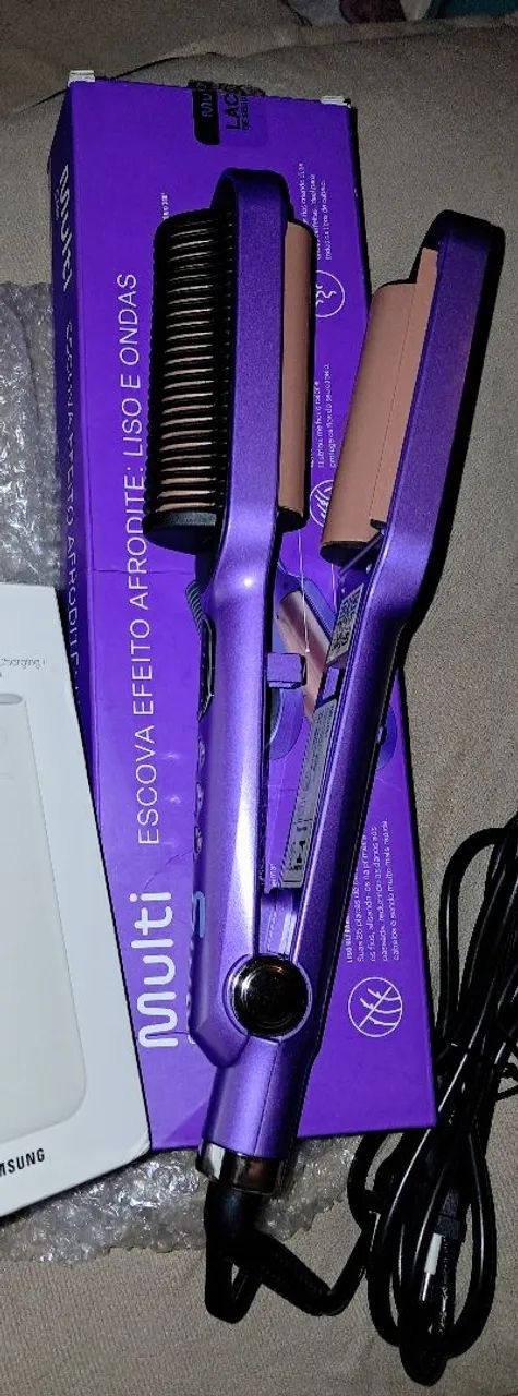 Escova modeladora, lisa e ondas