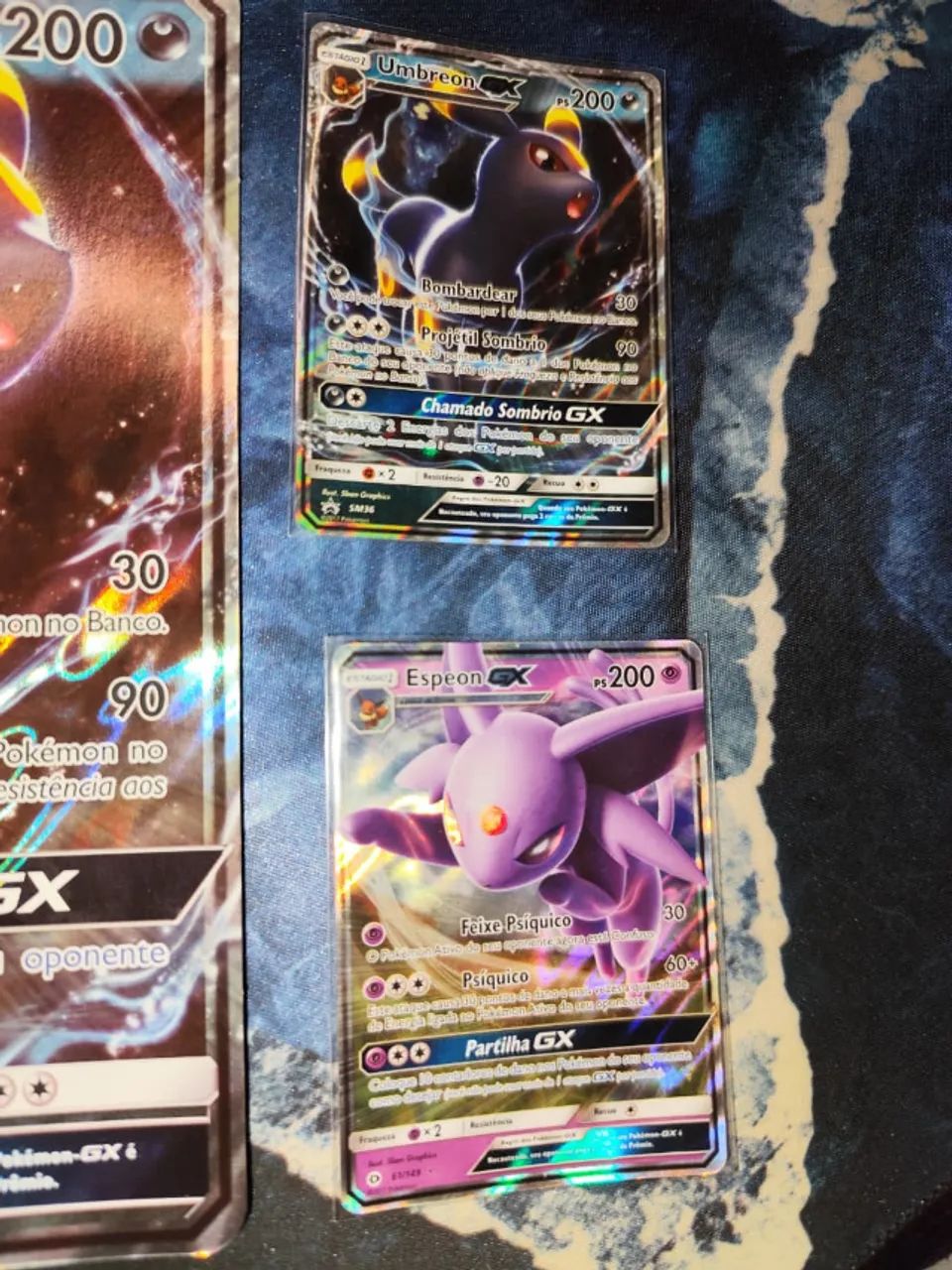Espeon GX e Umbreon GX + Oversize jumbo Pokemon - Foto 2
