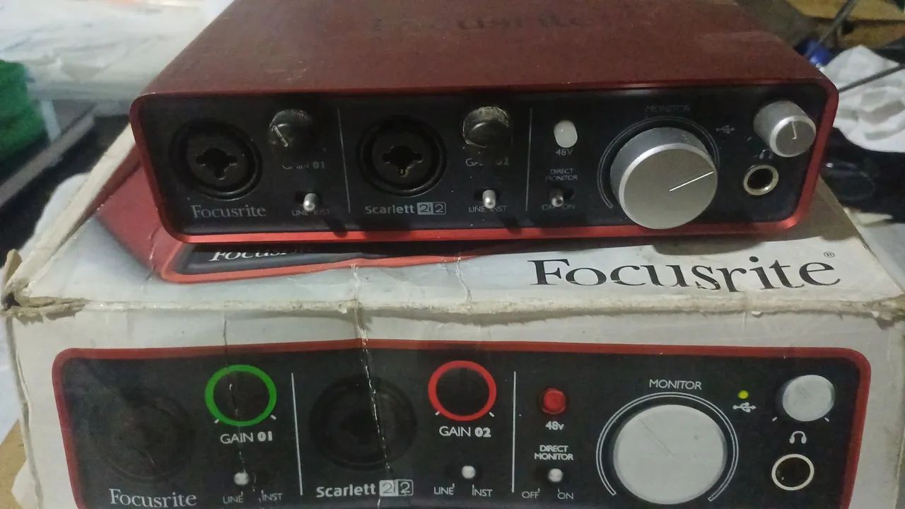 Interface de áudio  - Foto 4