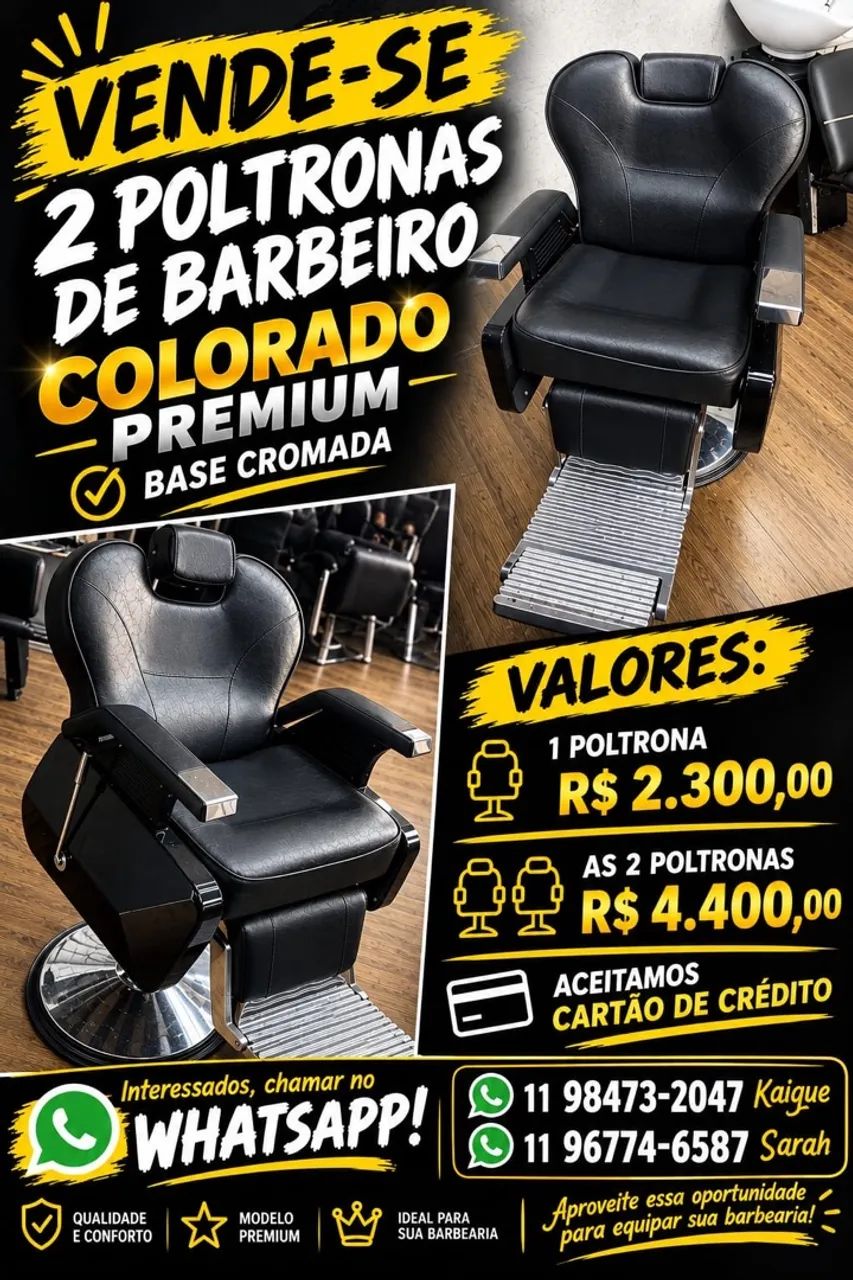Poltrona de barbeiro