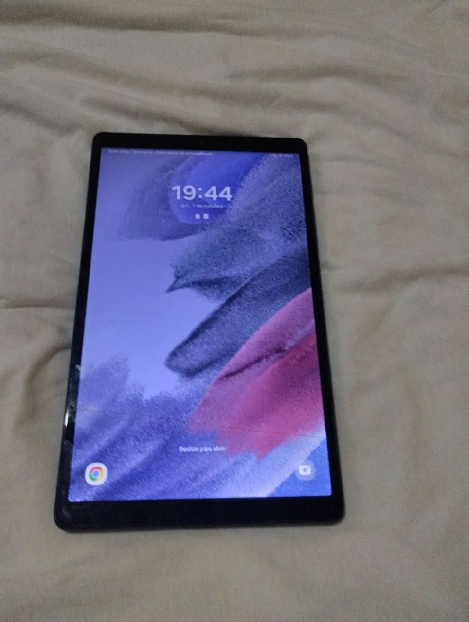 Tablet Samsung bonzinho (com pequena rachadura) - Foto 3