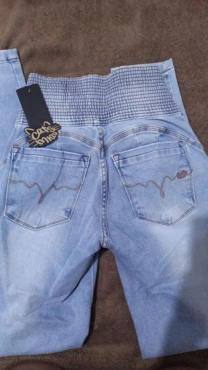 Calça Jeans TAM 38 - Foto 2