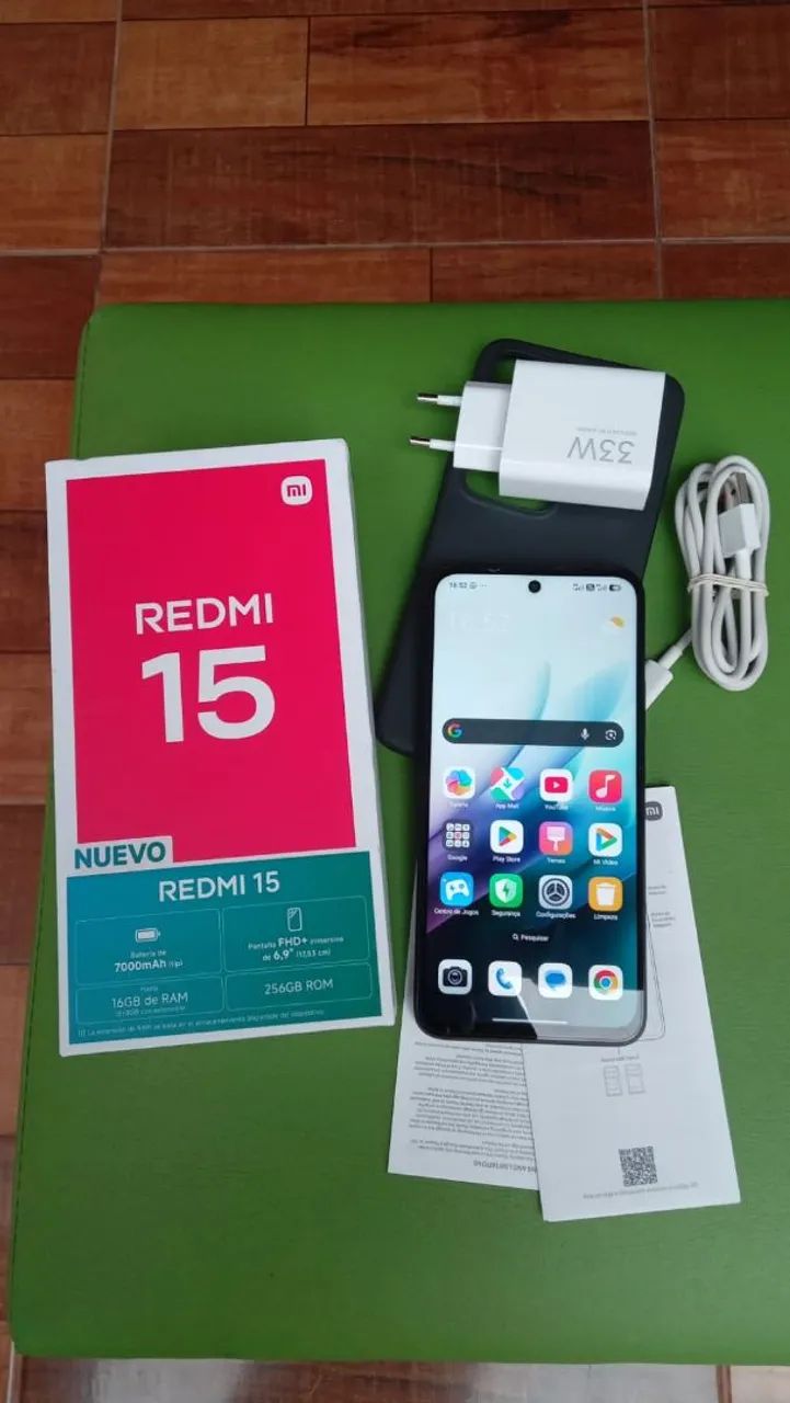 REDMI 15 256GB. 16ram. 7000mAh bateria. Resistência a Água e poeira ip64  - Foto 4