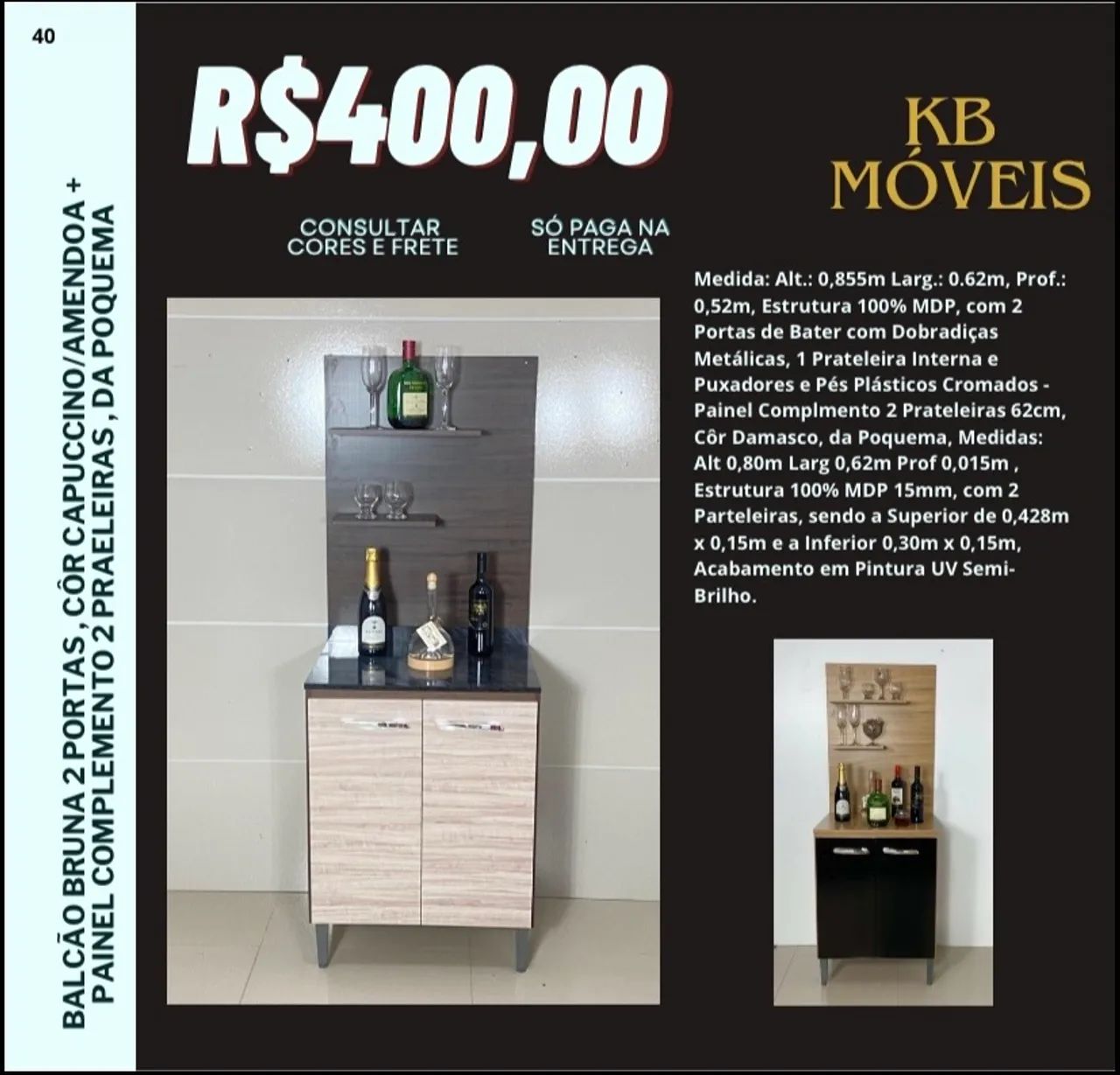 Balcão  - Foto 3