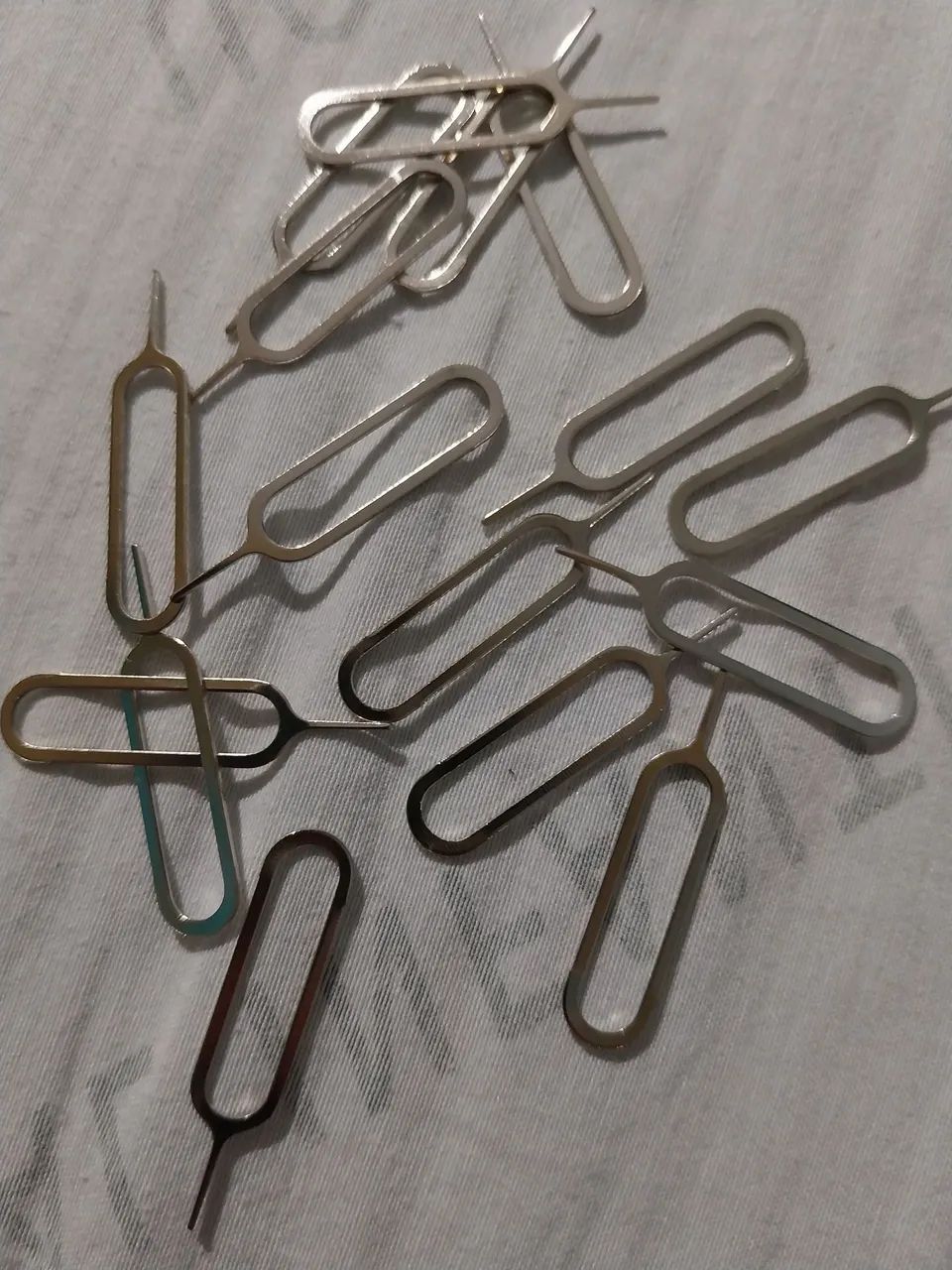 Chave ejetora de chip SIM. 3 unidades R$10 - Foto 2