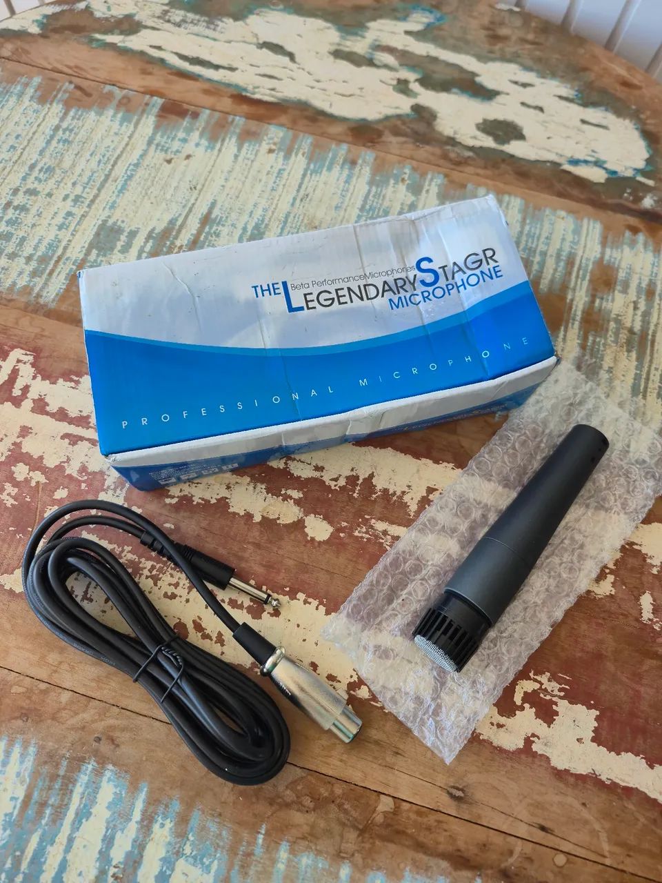 SM57 Clone - Microfone Profissional Legendary Stagr - Foto 4