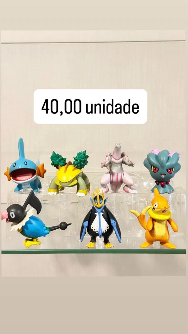Pokémon Jakks - Valor Unitário 