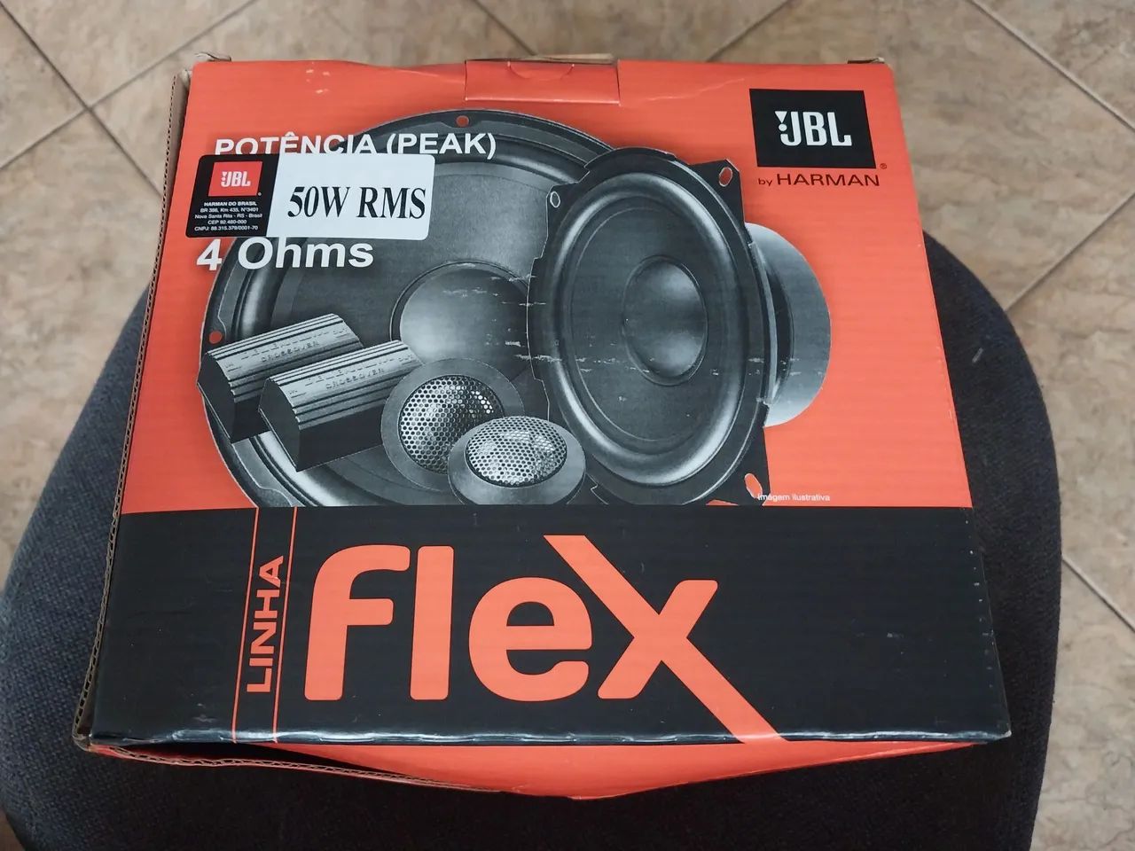 Kit duas Vias JBL 5 polegadas Novo.