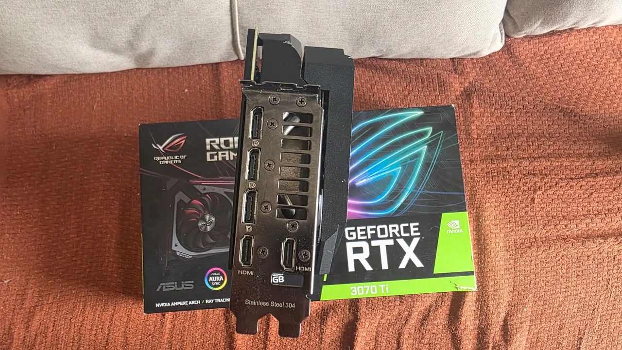 NVIDIA RTX 3070 TI ROG STRIX - Foto 2