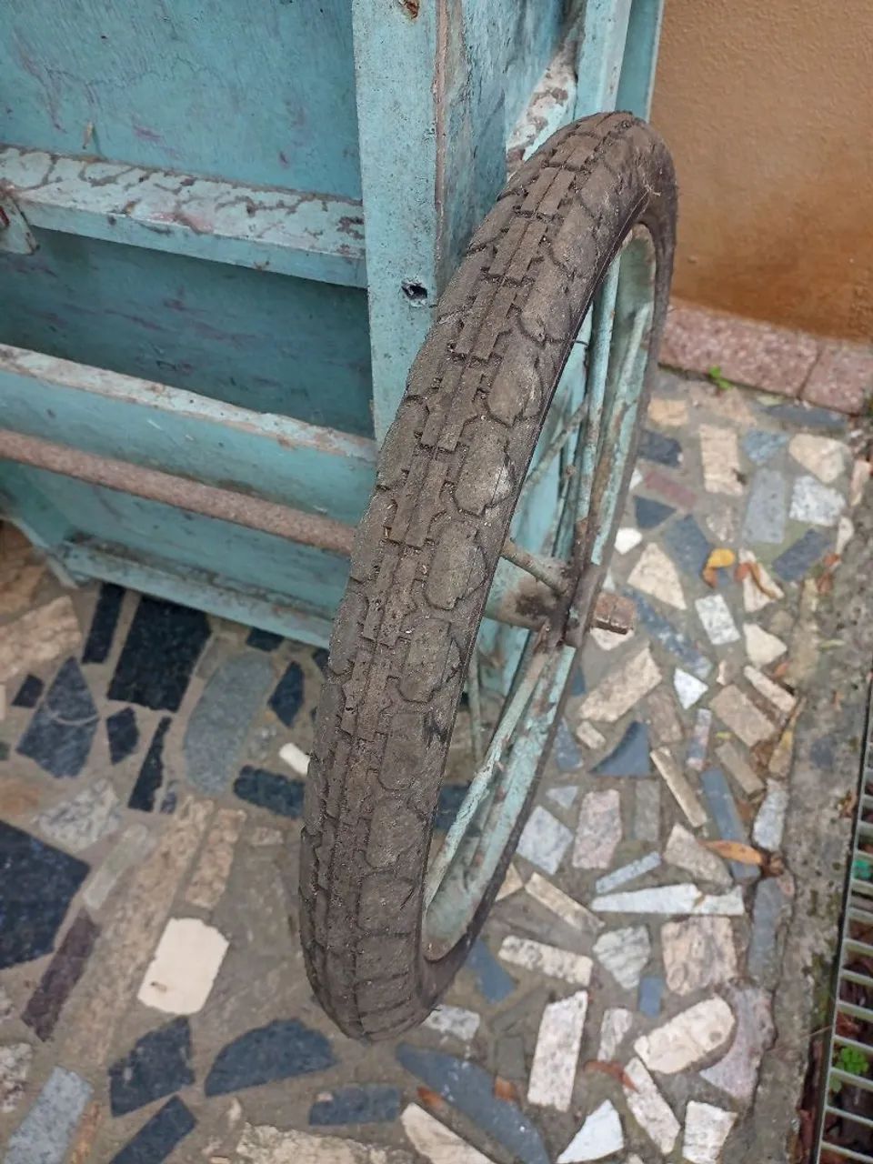 carrinho antigo decoração  - Foto 4