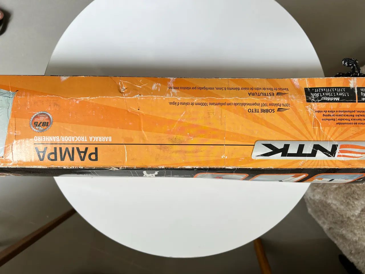 Barraca trocador de roupa
