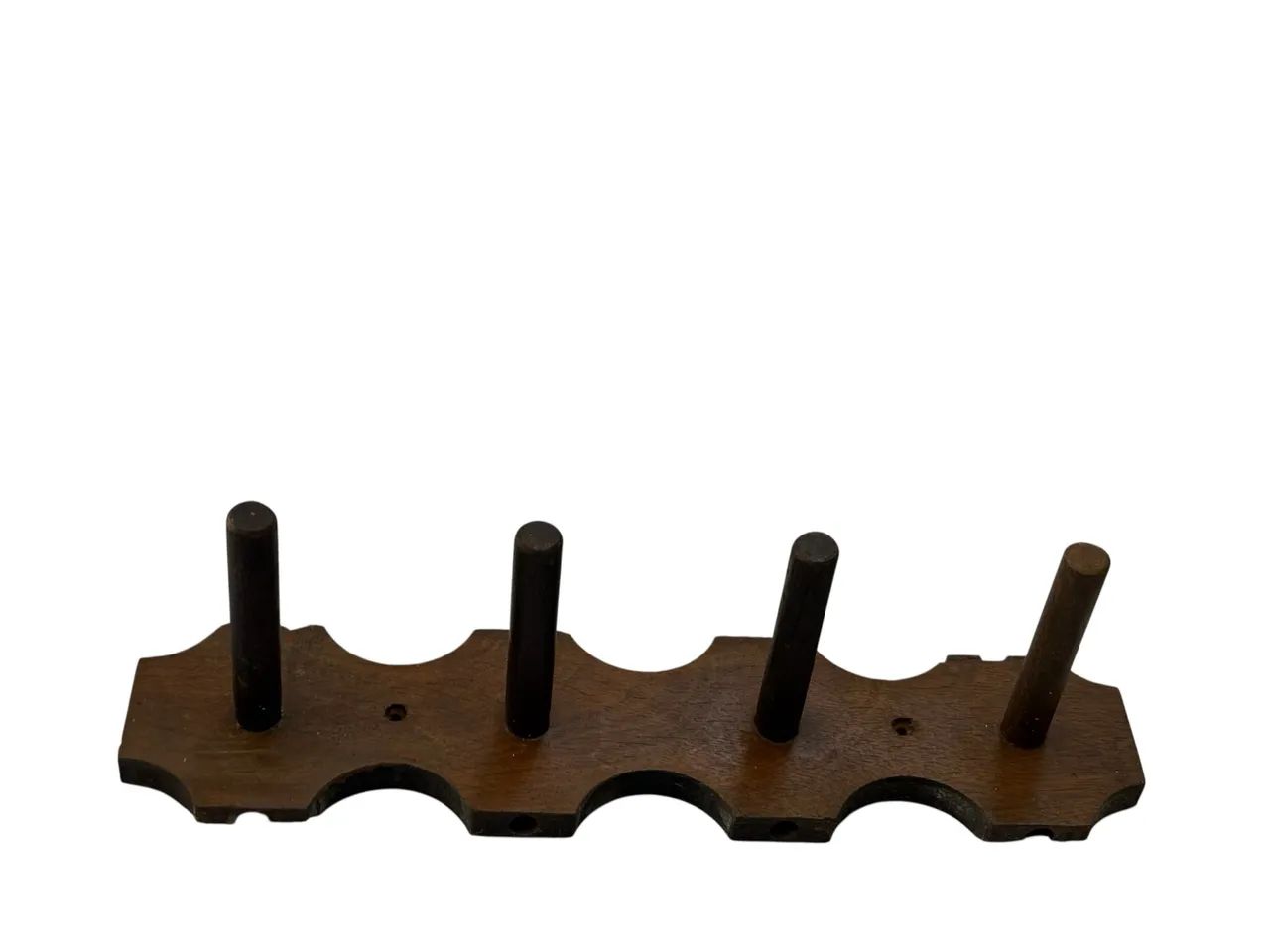 cabideiro rústico parede de madeira maciça, para roupas, bolsas ou acessórios.  - Foto 2