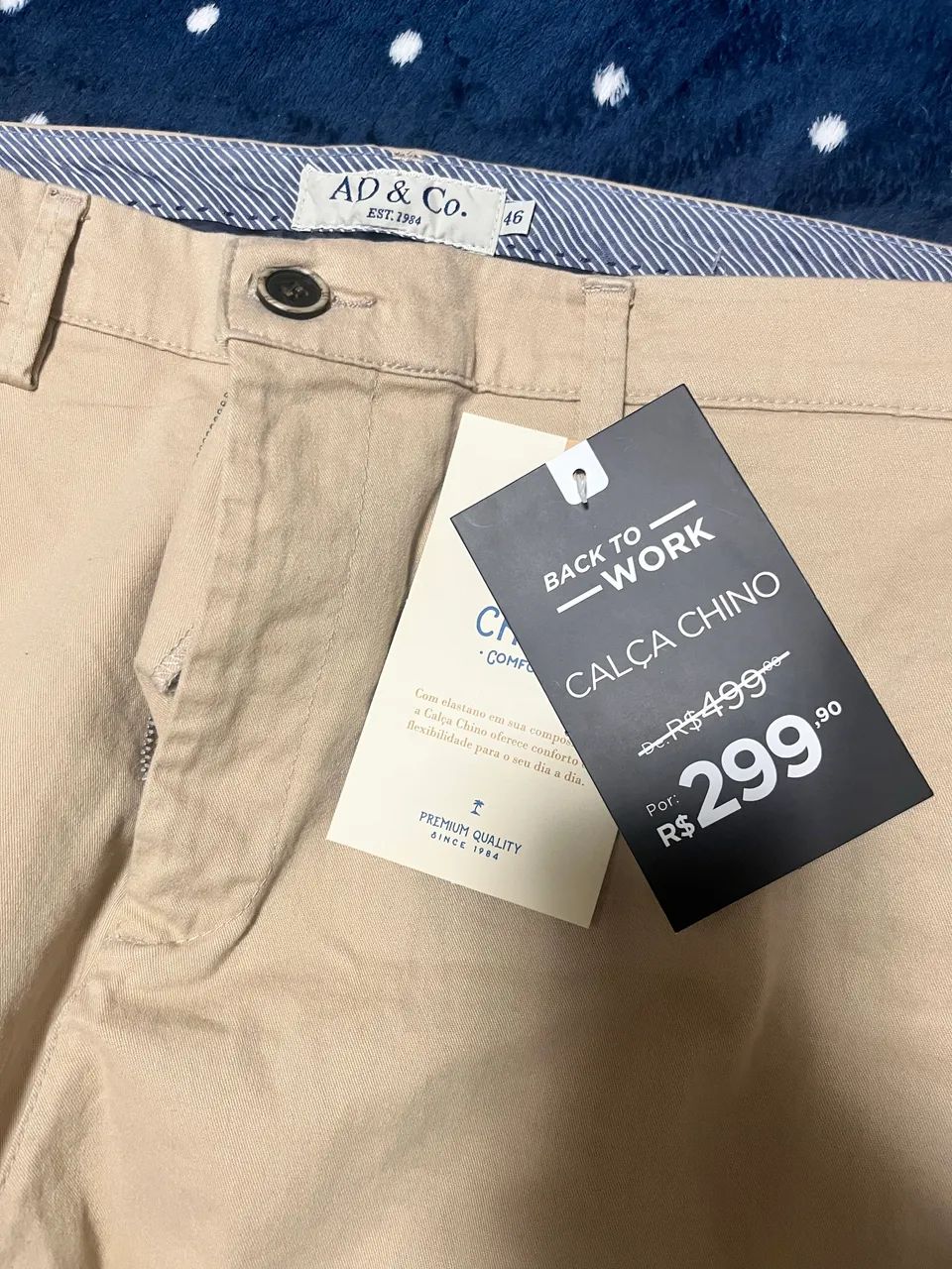 Calça Adlifestyle na etiqueta  - Foto 3